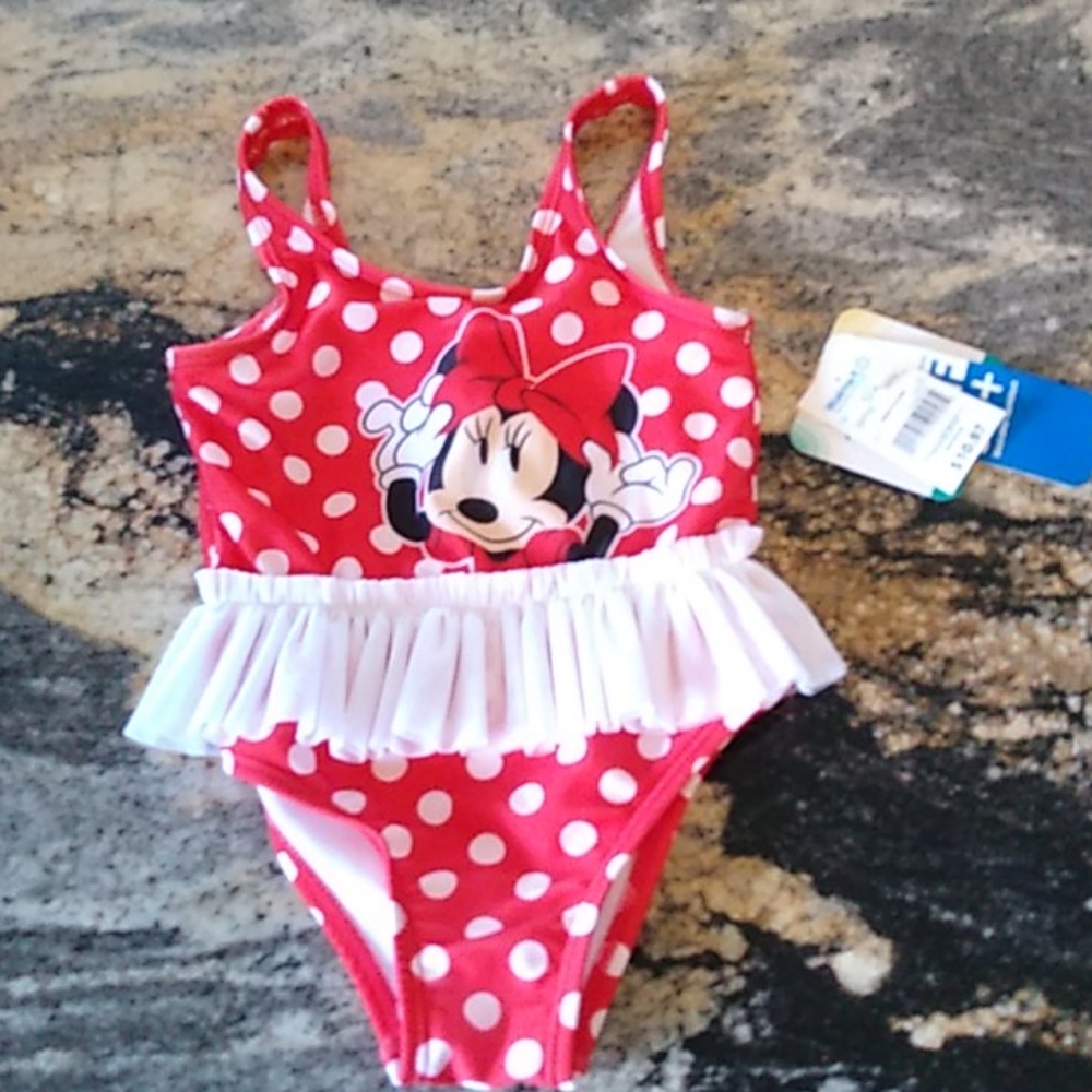 NWT UPF 50+ wearable sunblock Minnie mouse 1pc.